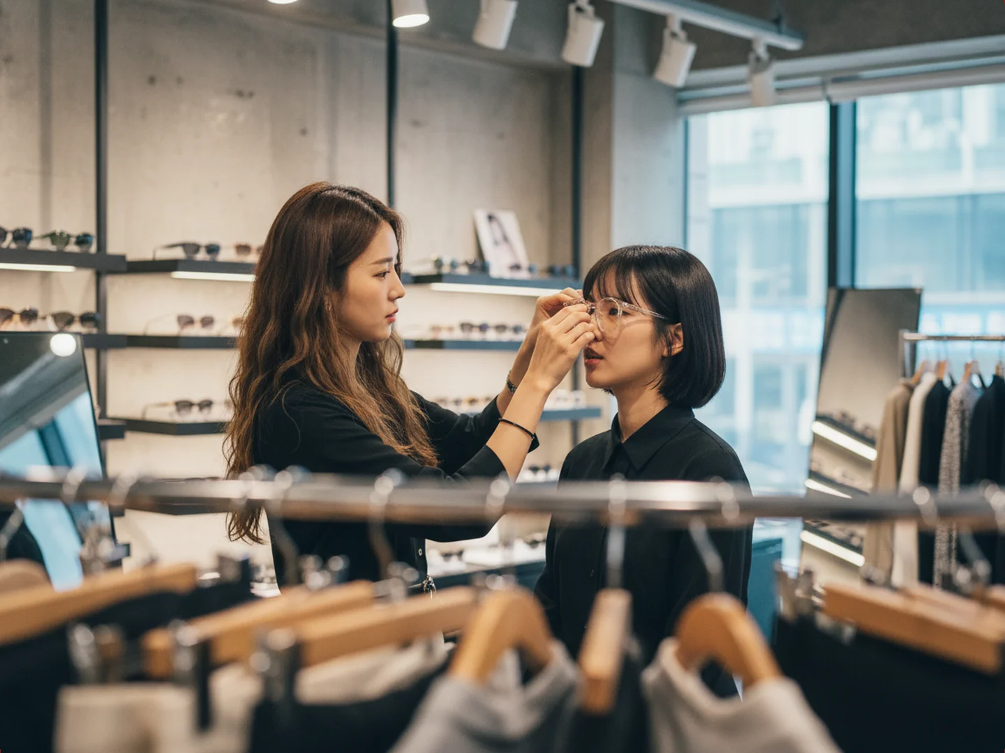 경도를 기다리며 박서준 안경02